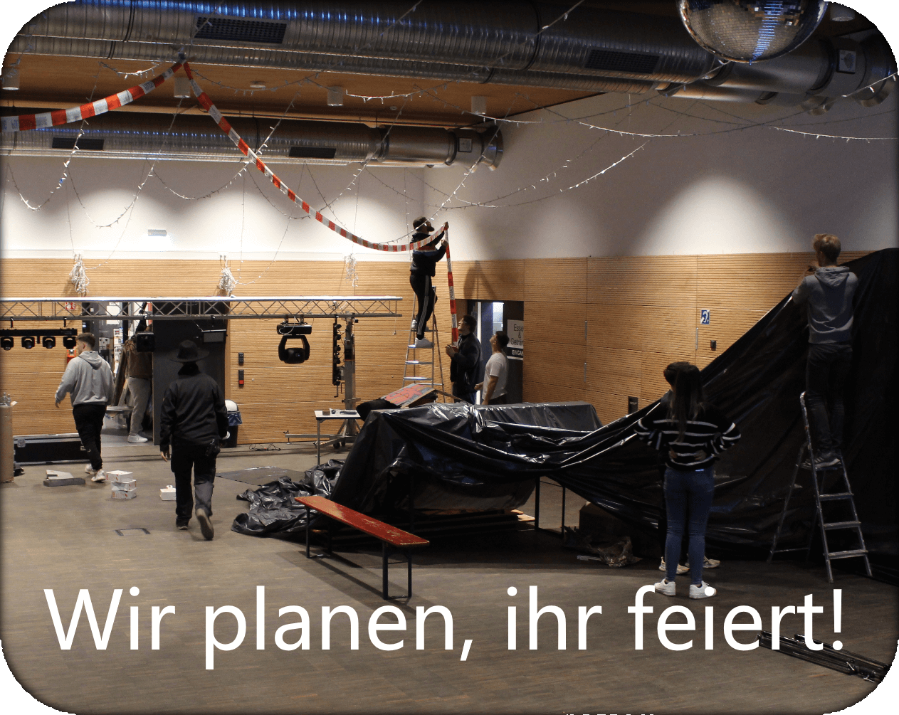 Dein Event jetzt Buchen!